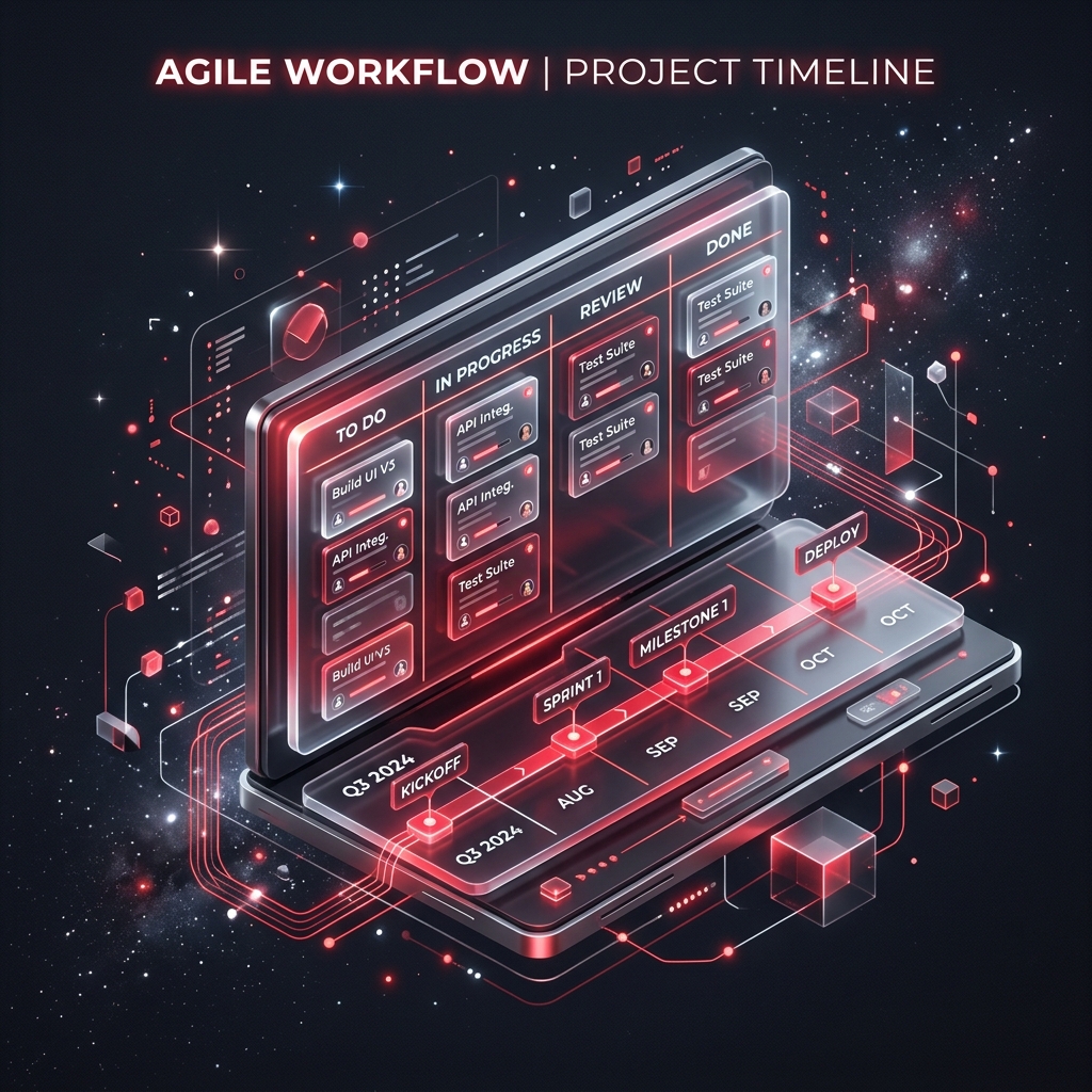 Project Management Illustration